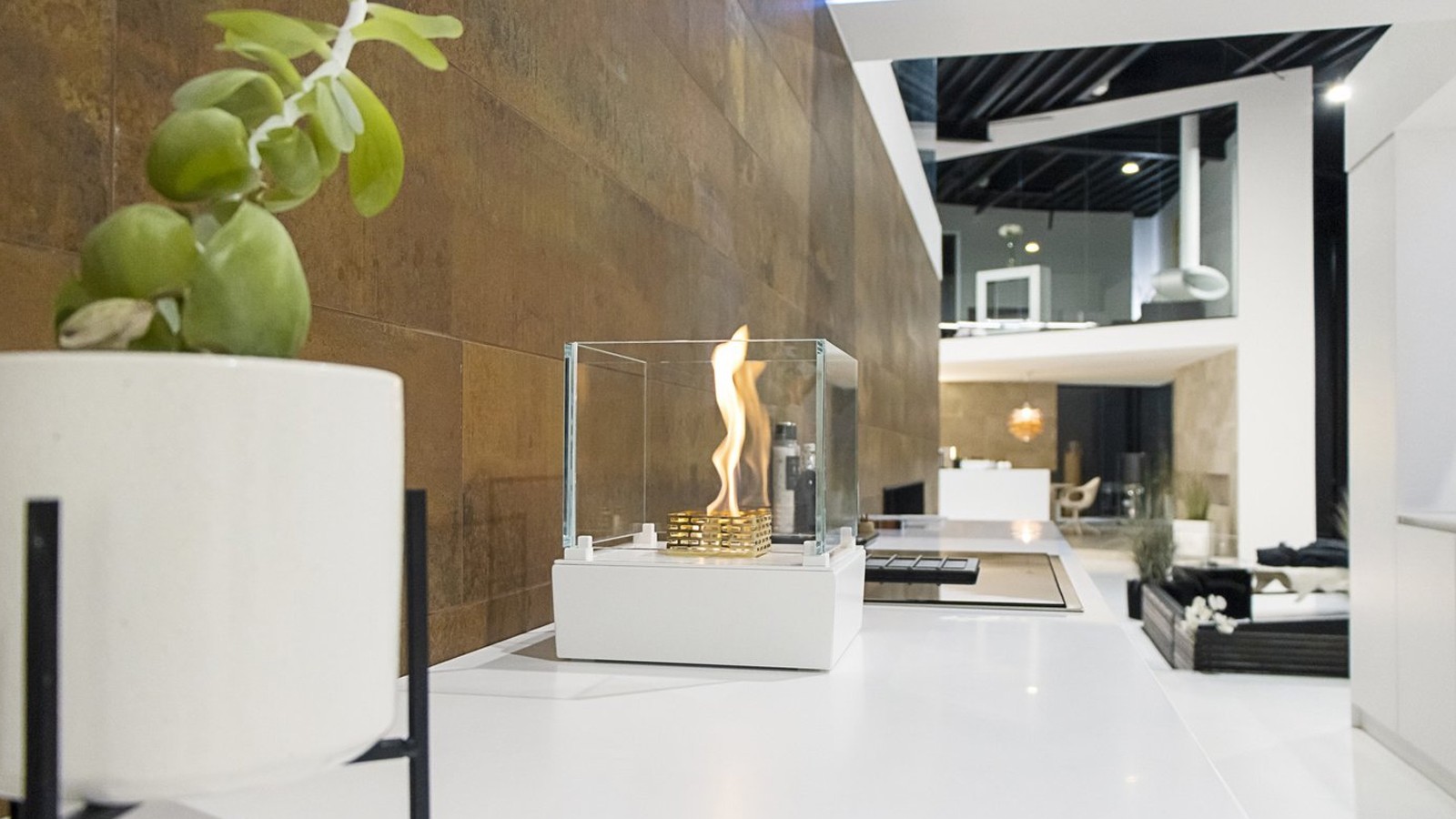 NICE Table- Top Fireplace