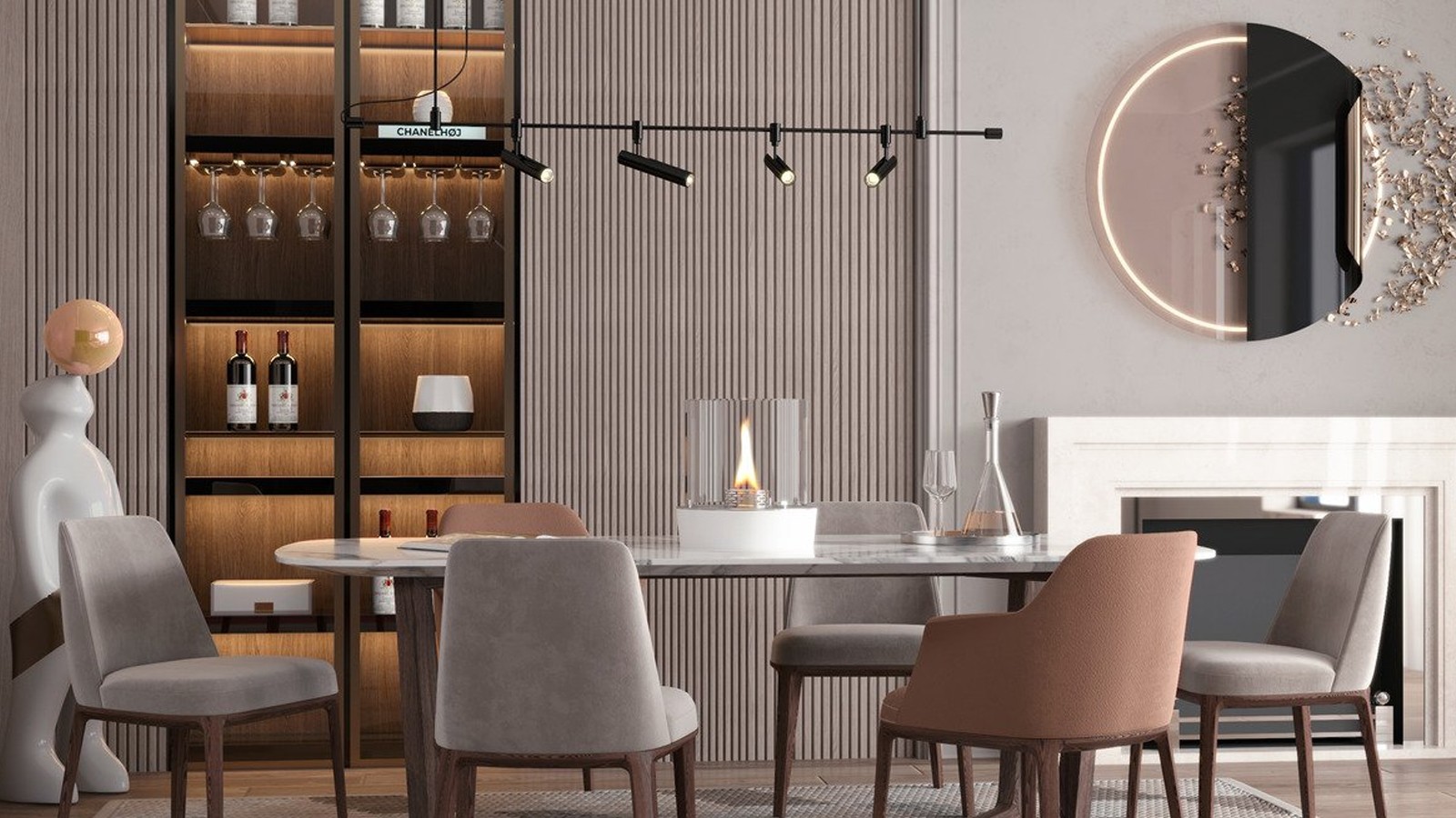 NICE Table- Top Fireplace