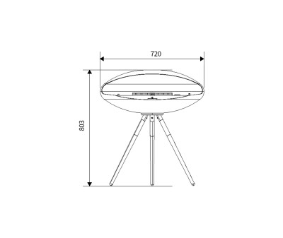 ESPOO FLOOR BIOETHANOL FIREPLACE