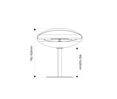ESPOO FLOOR BIOETHANOL FIREPLACE