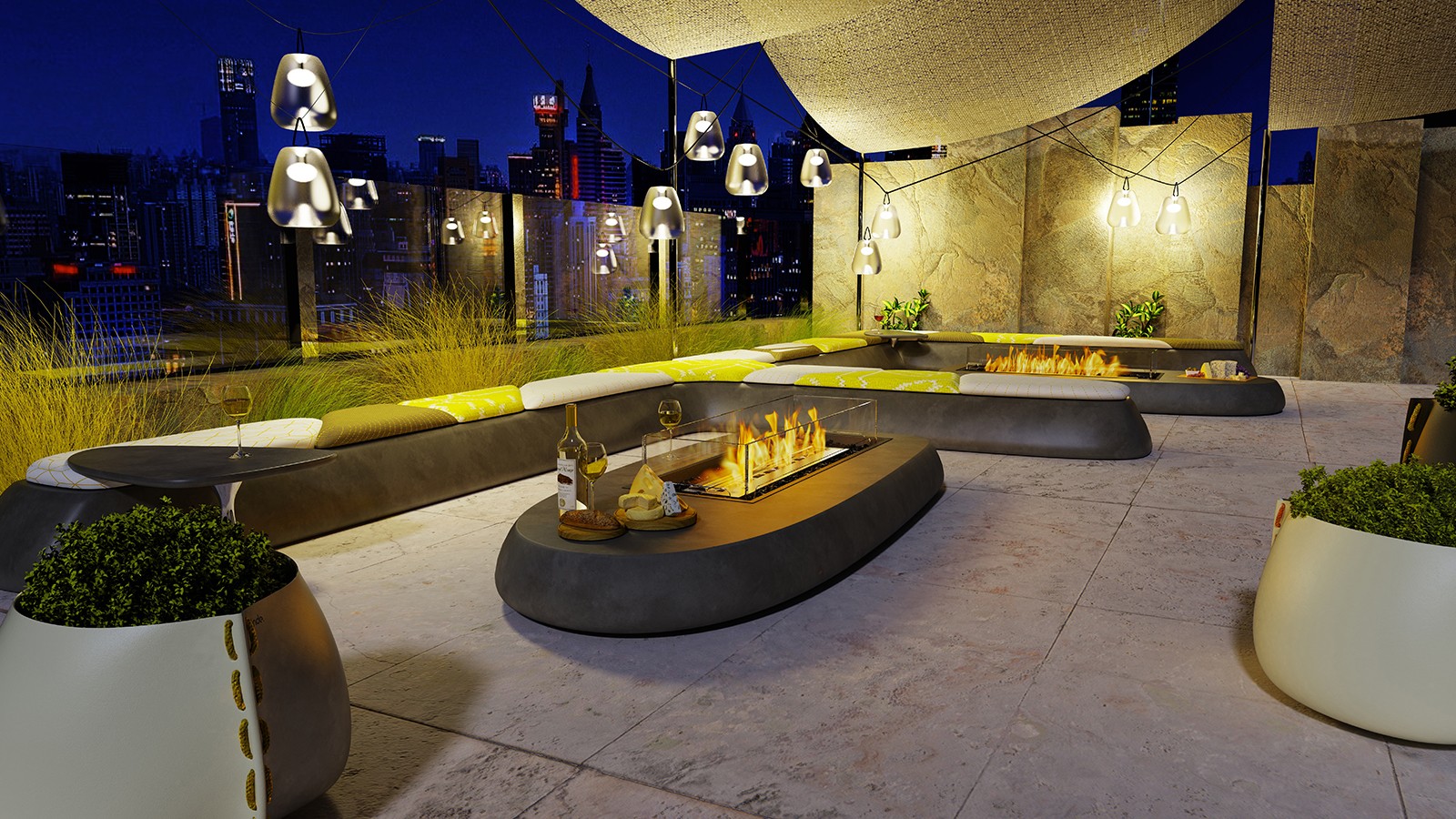 LINEAR50 FIRE PIT KIT