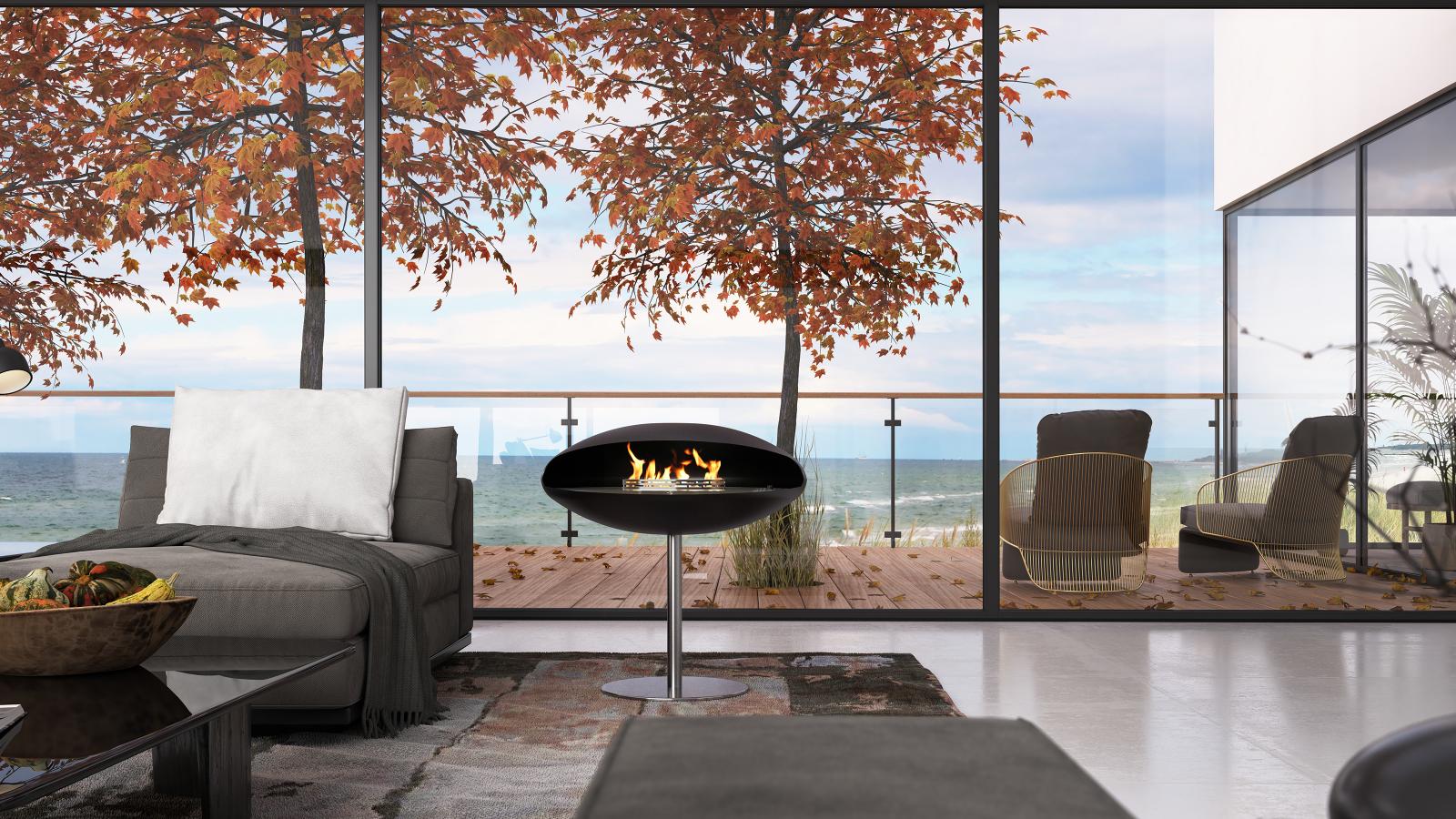 ESPOO FLOOR BIOETHANOL FIREPLACE
