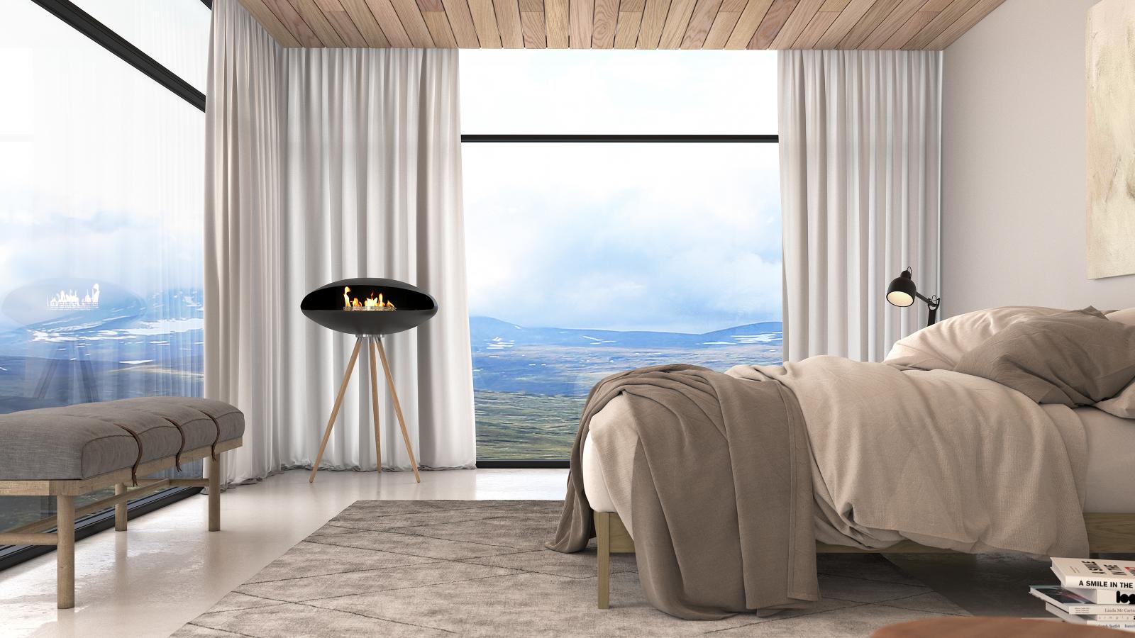 ESPOO FLOOR BIOETHANOL FIREPLACE