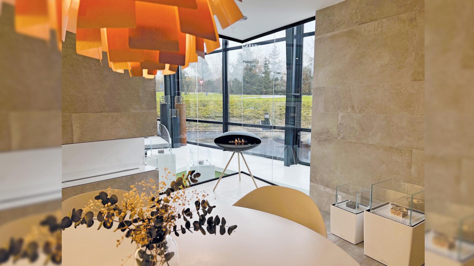 ESPOO FLOOR BIOETHANOL FIREPLACE