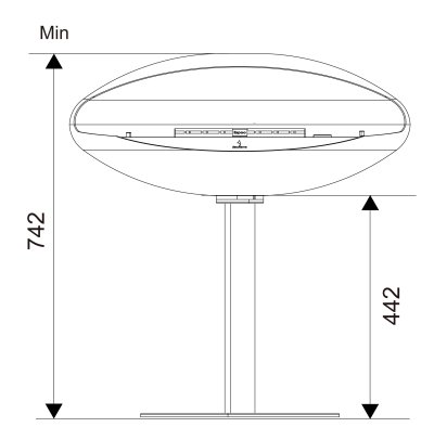ESPOO FLOOR BIOETHANOL FIREPLACE