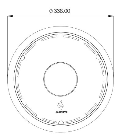 NICE Table- Top Fireplace